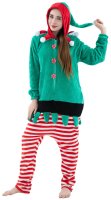 Tier-Kostüme Onesies Jumpsuit Overall 25 Weihnachstelf Weihnachten Wichtel Zwerg,L