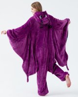 Tier-Kostüme Onesies Jumpsuit Overall 32 Schmetterling lila,XL